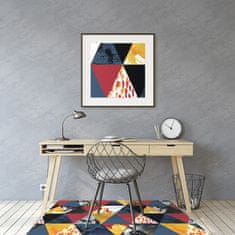 Decormat Podloga za stol Mosaic of triangles 140x100 cm 