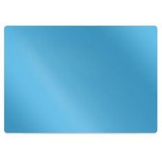 Decormat Podloga za stol Svetlo modra barva 120x90 cm 