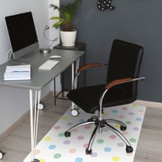 Decormat Podloga za stol Colorful dots 100x70 cm 