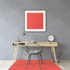 Decormat Podloga za stol Rdeča oranžna barva 140x100 cm 