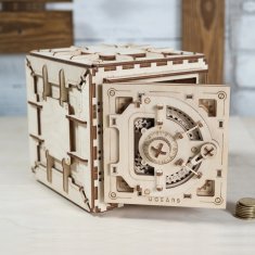 UGEARS 3D lesena mehanska sestavljanka Safe