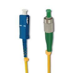 Qoltec qoltec patchcord optično vlakno fc/apc - sc/upc | singlemode | 9/125 | g652d | simplex | 15m