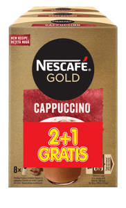 NESCAFÉ Cappuccino, manj sladkan okus