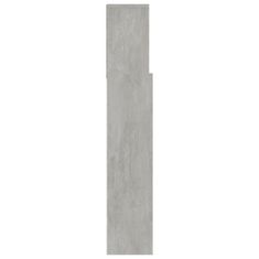 Vidaxl Vzglavna omarica betonsko siva 180x19x103,5 cm