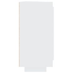 Vidaxl Omara, bela, 92x35x75 cm, material na osnovi lesa