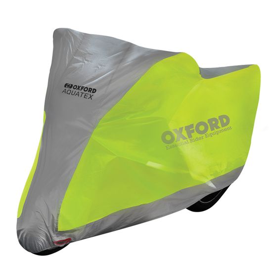 Oxford Aquatex Fluo pokrivalo za motor, L, zeleno