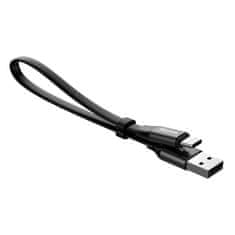 BASEUS Ploski kabel USB-C Kabel USB-C z držalom 2A 23 cm črn