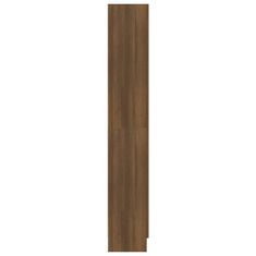 Vidaxl Knjižna omara rjavi hrast 82,5x30,5x185,5 cm konstruiran les
