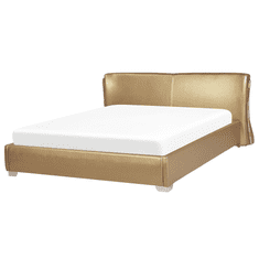 Beliani Zlata luksuzna postelja 180x200 cm PARIZ