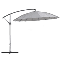 Beliani Parasol premera 268 cm temno siva CALABRIA II