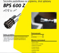 shumee K.BRUSH KRTAČA 19mm BPS600Z ZVITA ŽICA