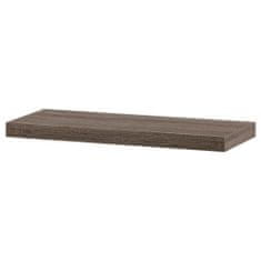 Autronic Stenska polica 60 cm, MDF, 3D hrastov dekor Sonoma temno, pakirano v zaščitno folijo P-001 SON2