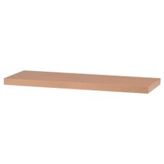 Autronic Stenska polica 80 cm, MDF, 3D naravni dekor bukev, pakirano v zaščitno folijo P-005 BUKEV