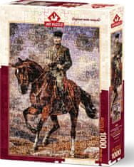 Art puzzle Puzzle Ghazi Mustafa Kemal na njegovem konju 1000 kosov