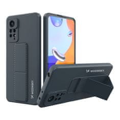 slomart wozinsky kickstand case silikonski ovitek s stojalom za xiaomi redmi note 11 pro mornarsko modra