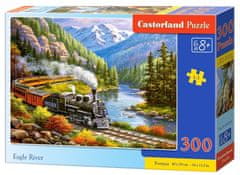 Castorland Puzzle Eagle River Train 300 kosov