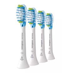 Philips Sonicare C3 Premium Plaque Defense nastavki, 4 kosi, beli HX9044/17