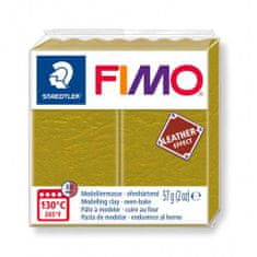 Rayher.	 FIMO Leather polimerna masa 519, 56g Olive