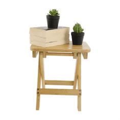 KONDELA stol, naravni bambus, DENICE