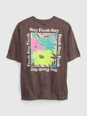 Gap Dětské tričko s potiskem Stay Fresh XL