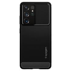 slomart spigen robusten oklep galaxy s21 ultra mat črna