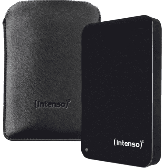 Intenso zunanji trdi disk, 2 TB, 6,35 cm, USB 3.0, etui, črn (6023580)