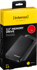 Intenso zunanji trdi disk, 2 TB, 6,35 cm, USB 3.0, etui, črn (6023580)