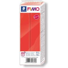 Rayher.	 FIMO Soft polimerna masa 24, ind. rdeča 454g