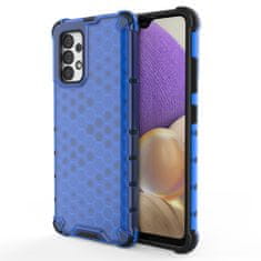 slomart honeycomb case armored cover z gel okvirjem za samsung galaxy a03s (166.5) moder