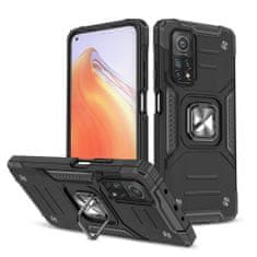 slomart wozinsky ring armor tough hybrid case cover + magnetic mount mi poco m4 pro 5g / redmi note 11 5g (kitajska) / redmi note 11t 5g / redmi note 11s 5g črn