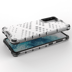 slomart honeycomb case armored cover z gel okvirjem za samsung galaxy s22 črn