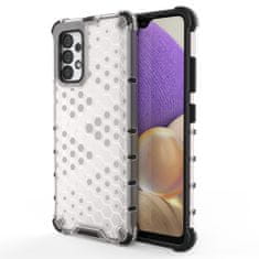 slomart honeycomb case armored cover z gel okvirjem za samsung galaxy a13 5g transparent