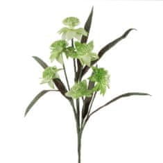 Eurofirany Flower Flore 532 Dolžina 65 cm Premer cvetja 8 cm Zelena