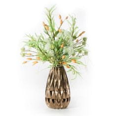 Eurofirany Flower Flore 458 Dolžina 80 cm Dolžina listov 40 cm Oranžna