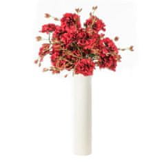 Eurofirany Flower Flore 459 Dolžina 90 cm Dolžina listov 45 cm Rdeča