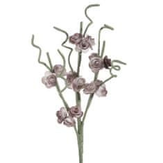 Eurofirany Flower Flore 528 dolžina 75 cm premera cvet 2 cm vijolična