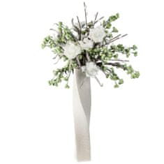 Eurofirany Flower Flore 541 Dolžina 80 cm Dolžina z listi 43 cm Rumena