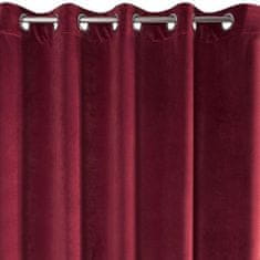 Eurofirany Zavesa pripravljena Villa 140X250 cm Maroon