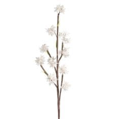 Eurofirany Flower Flore 557 Dolžina 82 cm Dolžina s cvetovi 50 cm/8 cm Bela