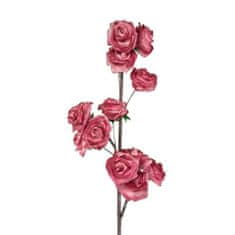 Eurofirany Flower Flore 592 Dolžina 86 cm Dolžina s cvetovi 39 cm Premer cvetov 7 cm Temno roza