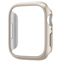 slomart spigen thin fit apple watch 7 / 8 (41 mm) starlight