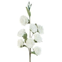 Eurofirany Flower Flore 665 Dolžina 97 cm Dekoracija 48 cm Premer cvetov 7 cm Bela