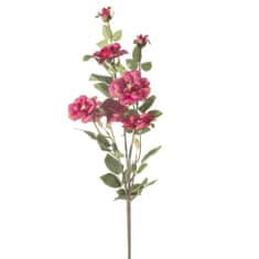 Eurofirany Cvet Natu 120 L 75 cm premera Cvet 5 cm Amarant