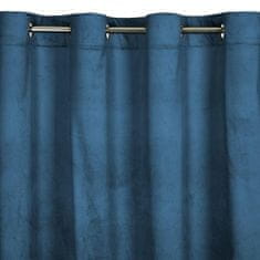 Eurofirany Zavesa D91 Gina 140X250 cm Navy Blue