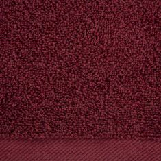 Eurofirany Gladka brisača2 (36) 50X90 cm bordo