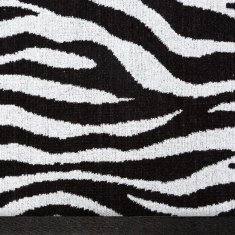 Eurofirany Brisača Zebra 50 X 90 cm Bela