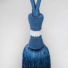 Eurofirany Okrasna vrvica Susane Dolžina 74 cm Mornarsko modra