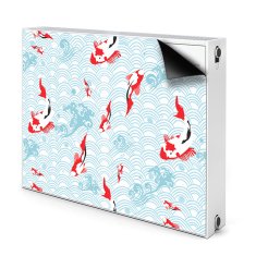 tulup.si Pokrov za radiator PVC Krap koi 100x60 cm