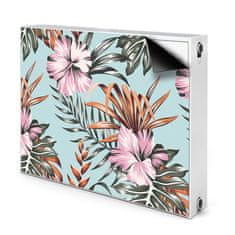 tulup.si Dekoracija za radiatorje Cvetovi hibiskusa 100x60 cm