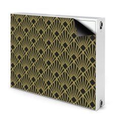 tulup.si Pokrov za radiator PVC Art deco stil 100x60 cm